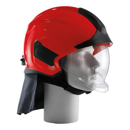 Zeige Details für ROSENBAUER Feuerwehrhelm HEROS-titan ohne Bestreifung, rot RAL 3020 Bild von ROSENBAUER Feuerwehrhelm HEROS-titan ohne Bestreifung, rot RAL 3020