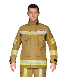 Zeige Details für ROSENBAUER Schutzjacke GAROS G10, gold, Gr. 68-70 A Bild von ROSENBAUER Schutzjacke GAROS G10, gold, Gr. 68-70 A