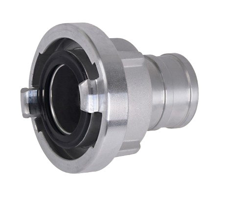 Bild von KINDSWATER Schlauchkupplung C-52, 52 mm i.W., Stutzenl. 90 mm, Druck-Saug, Aluminium