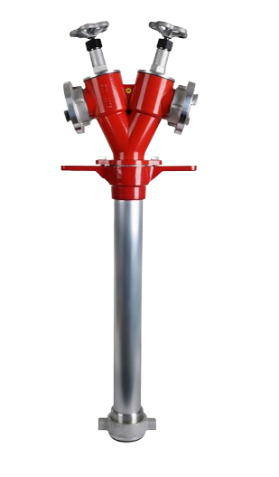 Bild von KINDSWATER Hydranten-Standrohr DN 50, 2x Storz B, Absperrung 2x 2 1/2, Lange Ausführung, 1980 mm