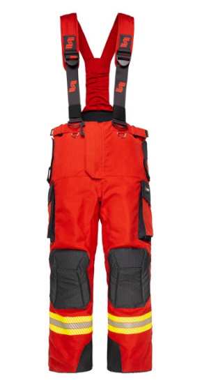 Bild von S-GARD Überhose SWISSHUNTER 2.0, NOMEX® RSK, Fireblocker Membrane, rot-schwarzblau, Gr. K XXL