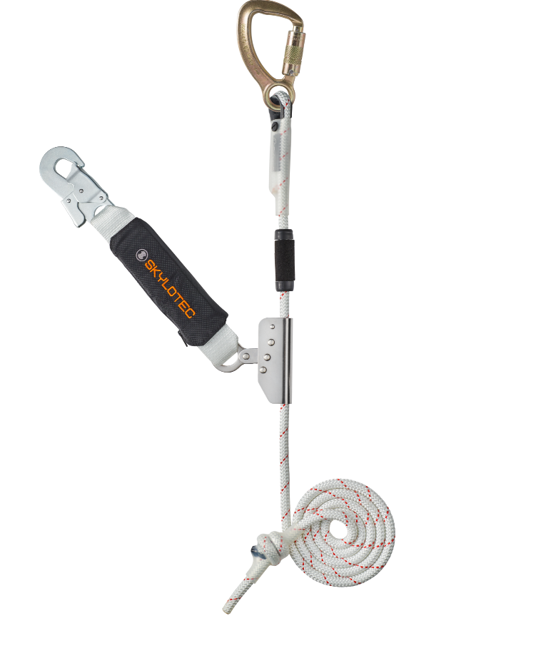 Bild von SKYLOTEC mitlaufendes Auffanggerät mit Bandfalldämpfer SKN BFD SK12 mit 5 Meter Seil, BN L-0543-5