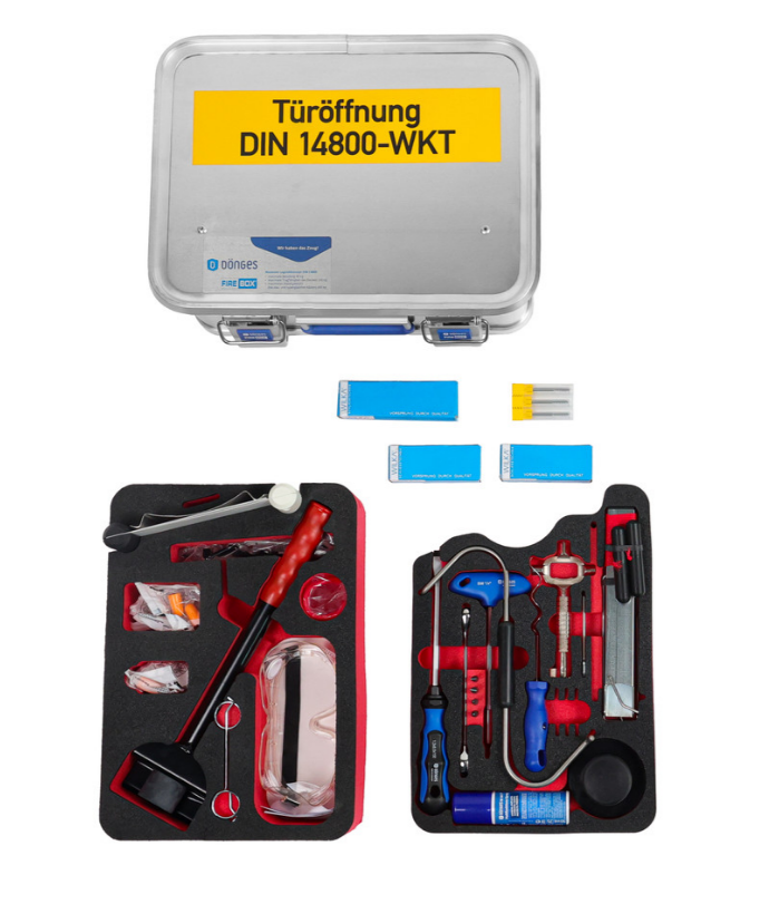 Bild von DÖNGES Werkzeugkasten Türöffnung ähnl. DIN 14800-WKT, Ausführung Glocke,
