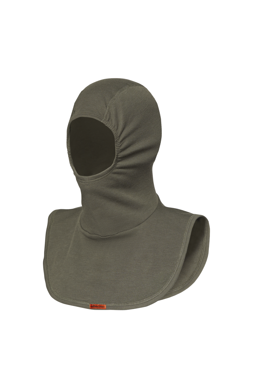 Bild von COMAZO Flammschutzhaube, 2-lagig, steingrau-oliv, ohne Schulternaht