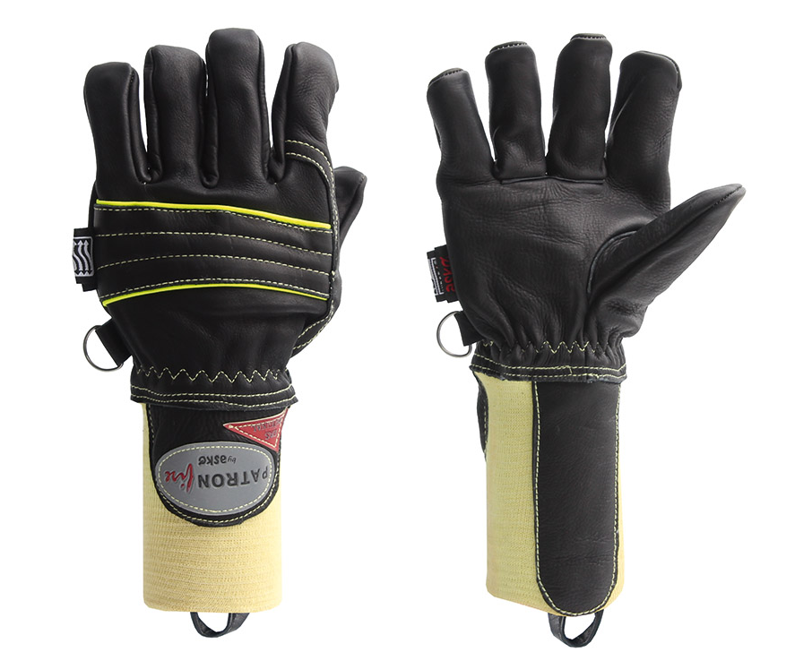 Bild von ASKÖ Feuerwehrschutzhandschuh PATRON FIRE mit Strickbund, schwarz, Gr. 6