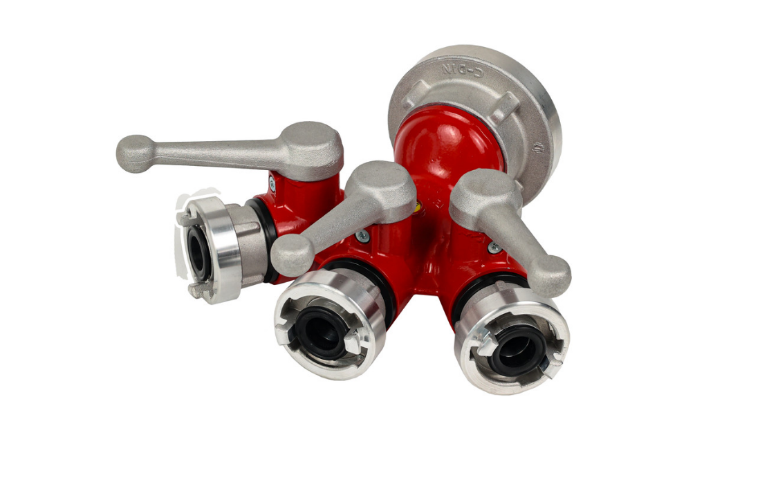 Bild von KINDSWATER Verteiler Waldbrand C-DDD mit Kugelhahnabsperrung