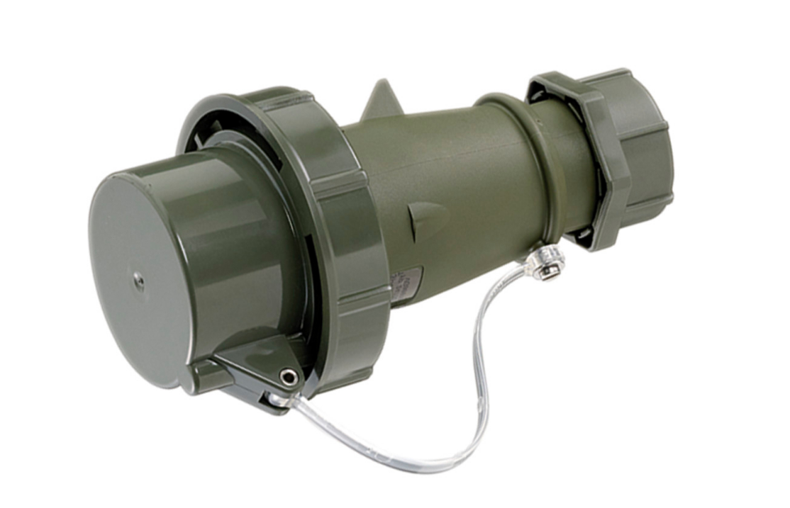 Bild von MENNEKES CEE-Stecker AM-TOP TM, 16A, IP67, bronzegrün 24670