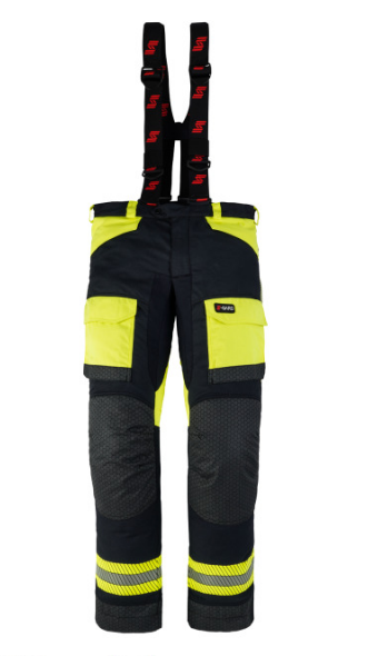 S-GARD Wildlandhose RANGER 2.0 HIGH-VIS, schwarzblau-leuchtgelb, Gr. L 52