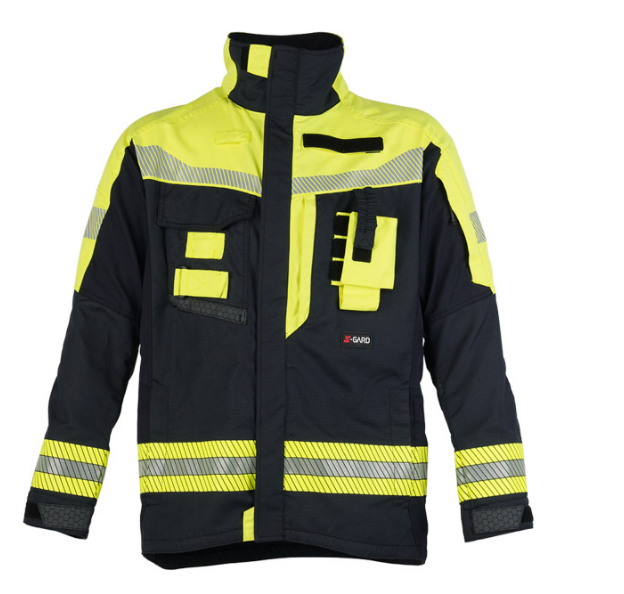 S-GARD Jacke RANGER 2.0 HIGH-VIS, schwarzblau-leuchtgelb, Gr. K XXL