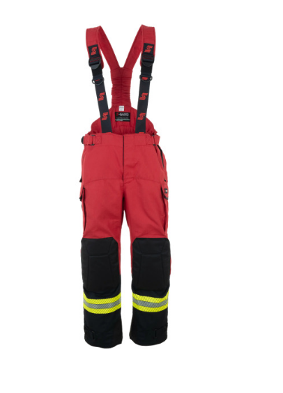 S-GARD Überhose RESPONSER 2.0, Nomex® ATC, Parallon Moisture Barrier Membrane, rot-schwarzblau, Gr. L XXXL