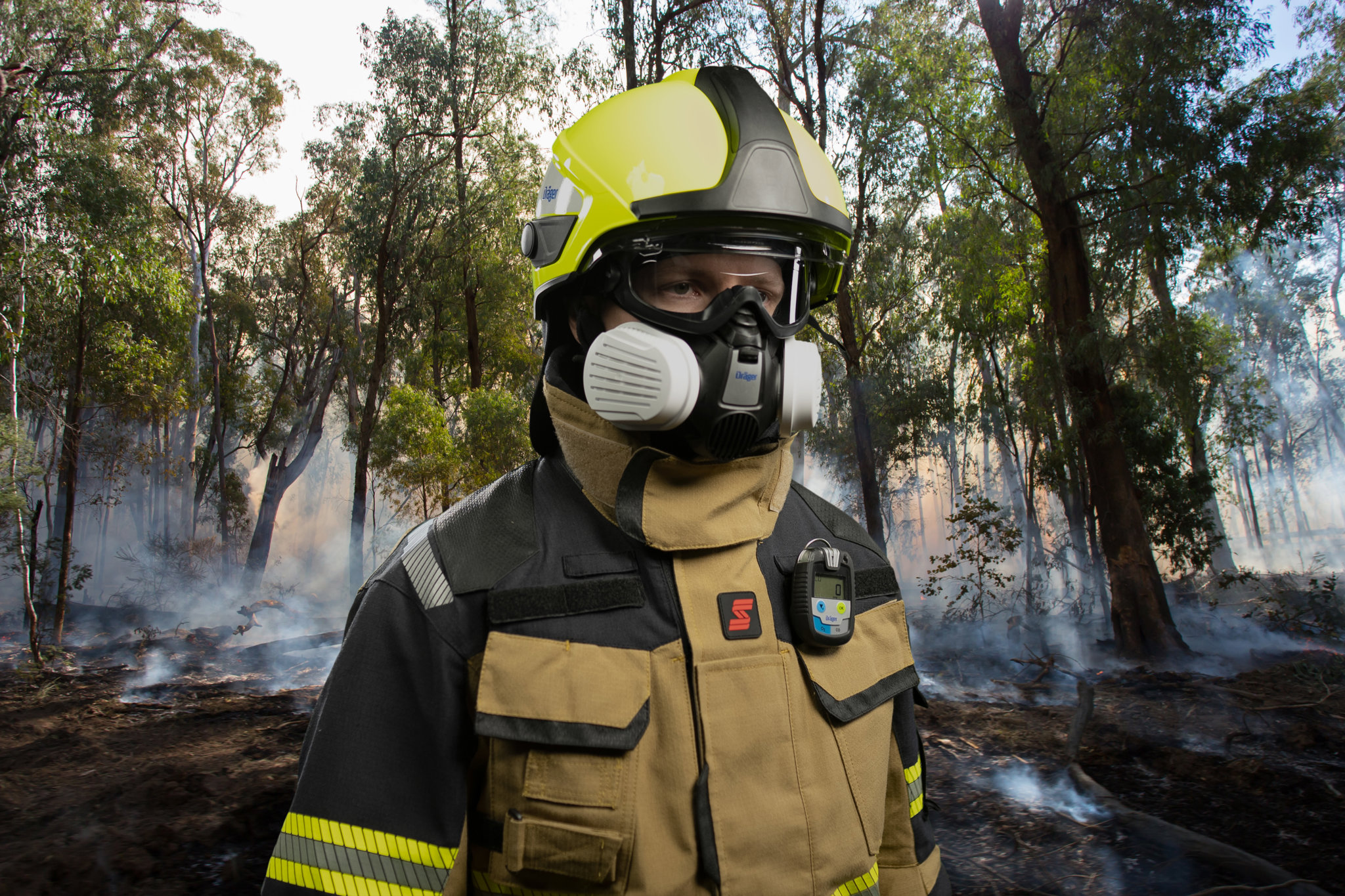 Waldbrandbekämpfung im Sommer: Atemschutz, Augenschutz und Sicherheit bei langen Vegetationsbrandeinsätzen