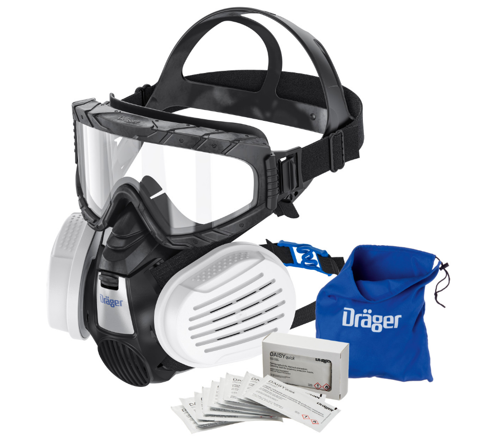 DRÄGER Waldbrand Set mit P3 R Filter, Größe S