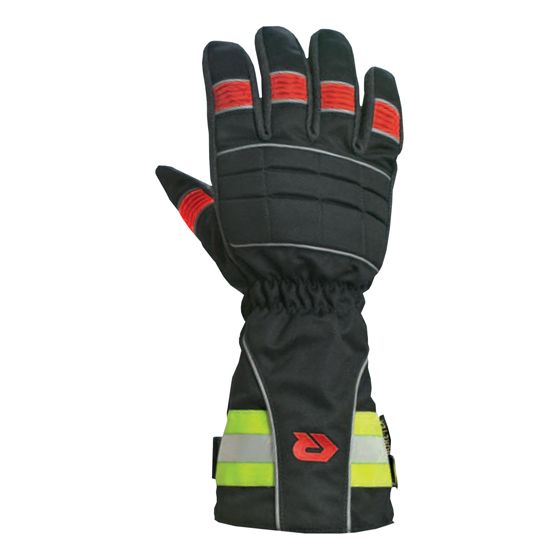 Bild von ROSENBAUER Feuerwehrhandschuh SAFE GRIP 3 mit Stulpe, dunkelblau, Gr. 9