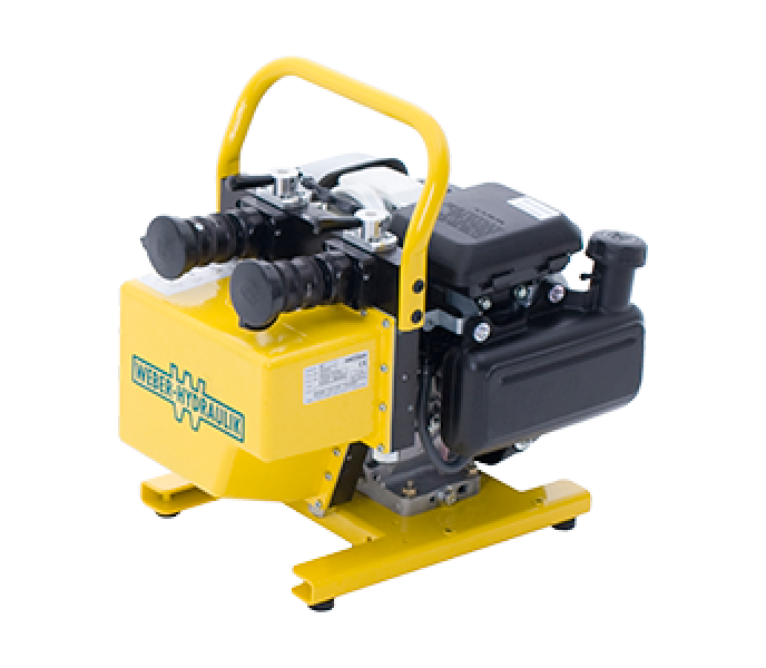 Bild von WEBER Kompakt Hydraulik-Aggregat V 50 S TURBO PLUS mit Verbrennungsmotor