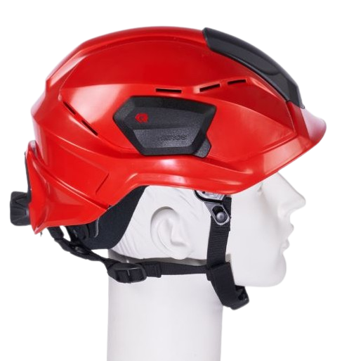 Bild von ROSENBAUER Waldbrandhelm HEROS H10 mit Ventilationsöffnungen, rot
