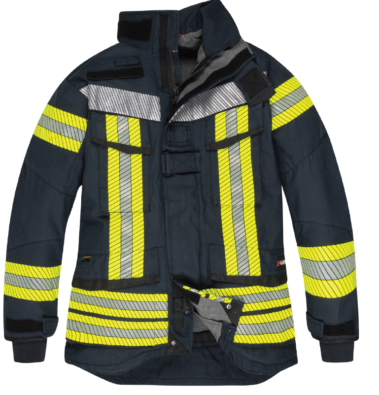 Bild von S-GARD Überjacke RESPONSER 2.0, Nomex® ATC, Moisture Barrier Membrane, schwarzblau, Gr. K XS