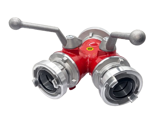 Bild von KINDSWATER Verteiler B-CC aus Alu mit Kugelhahnabsperrung